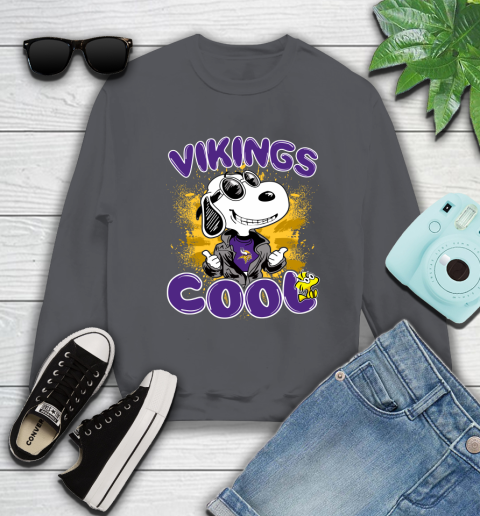 NFL Football Minnesota Vikings Cool Snoopy Shirt Sweatshirt 6