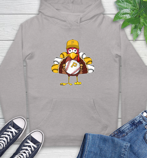 Pittsburgh Pirates Turkey thanksgiving Hoodie 12
