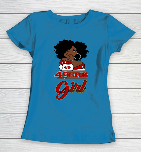 49ers women's top t shirts