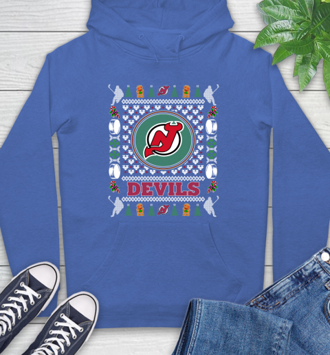 New Jersey Devils Merry Christmas NHL Hockey Loyal Fan Ugly Shirt 21