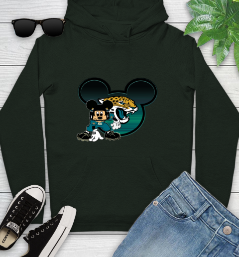 NFL Jacksonville Jaguars Mickey Mouse Disney Football T Shirt Youth Hoodie 13