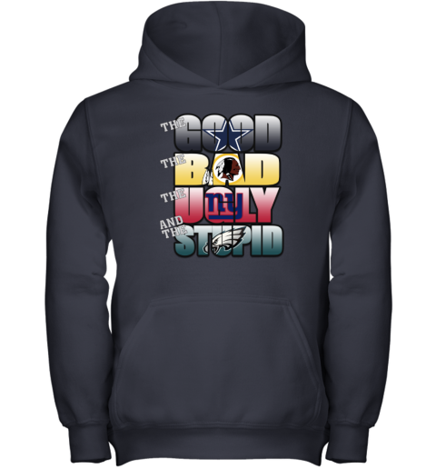 NFL The Good Bad Ugly And Stupid Dallas Cowboys Youth Hoodie - Rookbrand