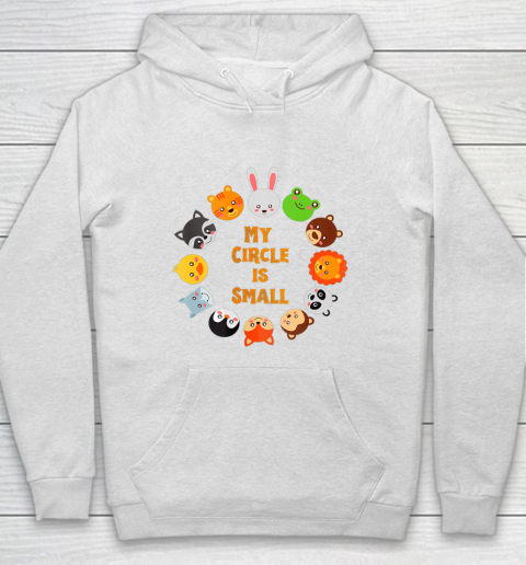 Funny My Circle Is Small Animal Lover Gift Graphic Hoodie