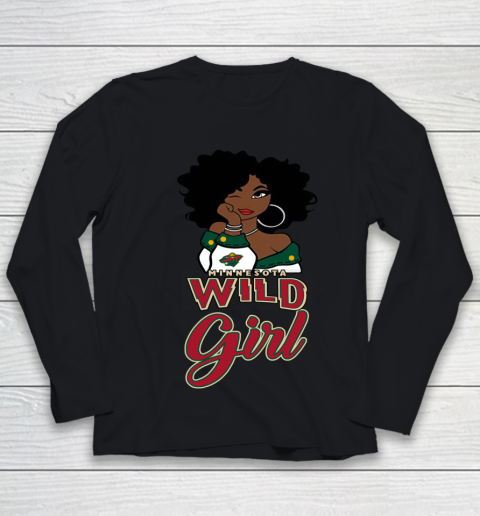 Minnesota Wild Girl NHL Youth Long Sleeve