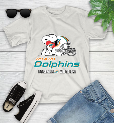 NFL The Peanuts Movie Snoopy Forever Win Or Lose Football Miami Dolphins 114