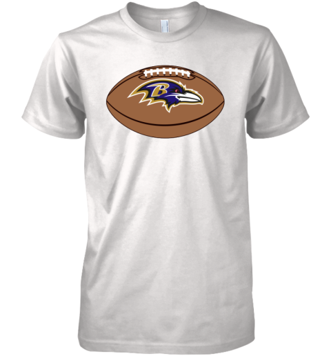 Baltimore Ravens Ball Premium Men's T-Shirt