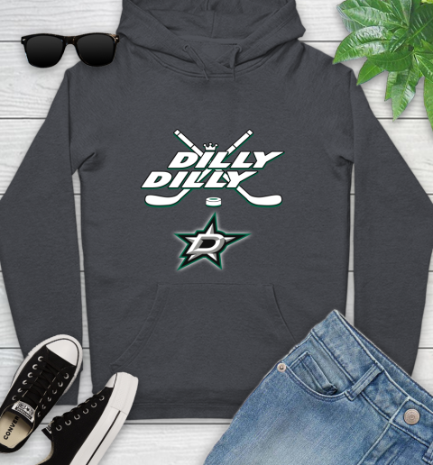 NHL Dallas Stars Dilly Dilly Hockey Sports Youth Hoodie 8