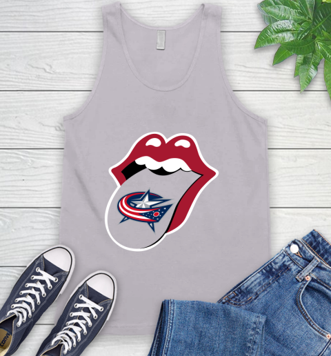 Columbus Blue Jackets NHL Hockey Lips I Root For My Team Adoring Fan 73