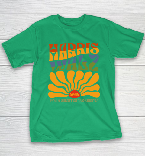 Harris Waltz For A Brighter Tomorrow Boho Aesthetic Youth T-Shirt 4