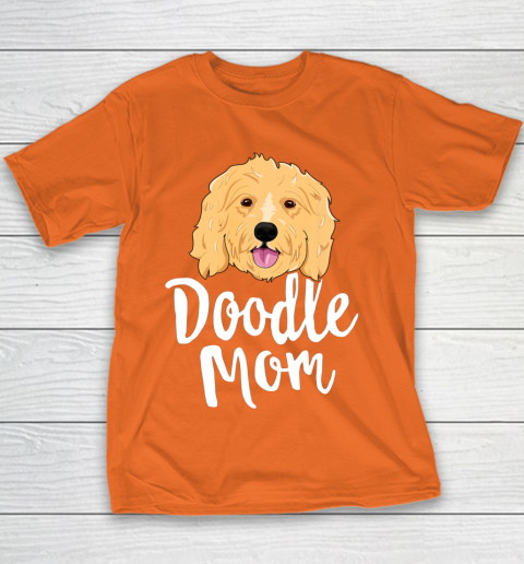 Dog Mom Shirt Doodle Mom T Shirt Women Goldendoodle Dog Puppy Mother Youth T-Shirt 4
