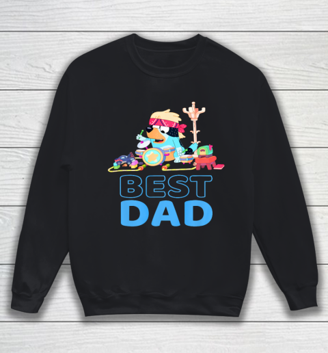 Bluey Best Dad Matching Family For Lover Sweatshirt