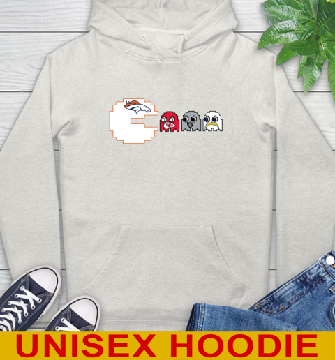 Denver Broncos NFL Football Pac Man Champion Hoodie 12