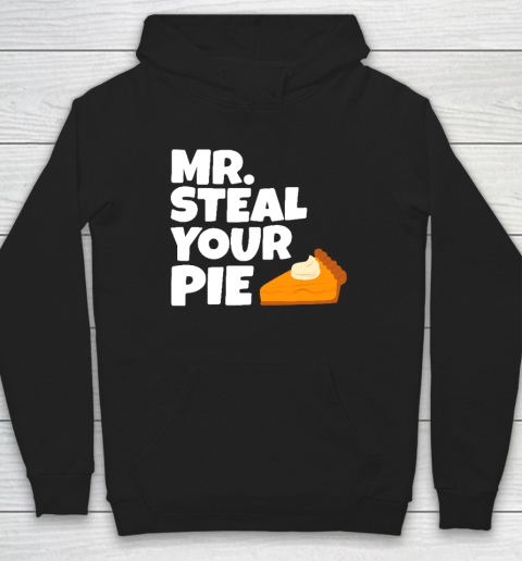 Boys Kids Funny Mr Steal Your Pie Thanksgiving Hoodie