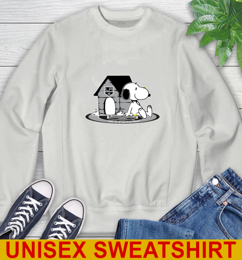 NHL Hockey Los Angeles Kings Snoopy The Peanuts Movie Shirt Sweatshirt 5