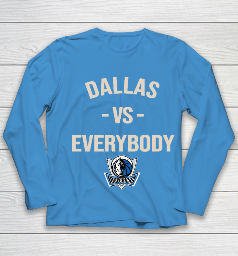 Dallas Mavericks Vs Everybody Youth Long Sleeve 5