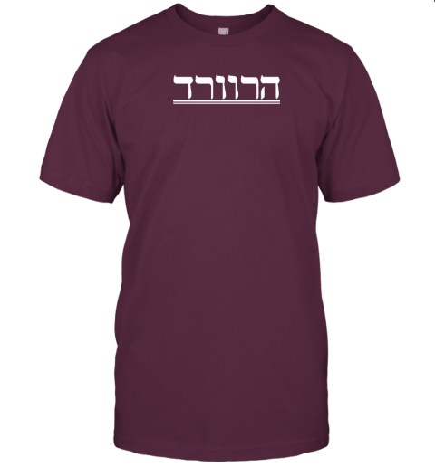 Noa Tishby Wearing Harvard Hillel Logo T