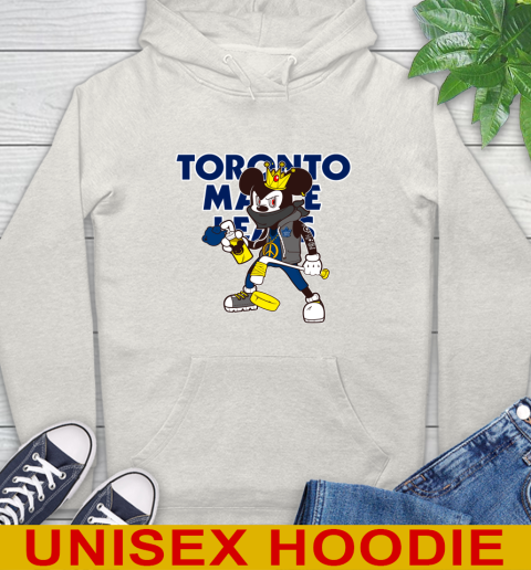 Toronto Maple Leafs NHL Hockey Mickey Peace Sign Sports Hoodie 12