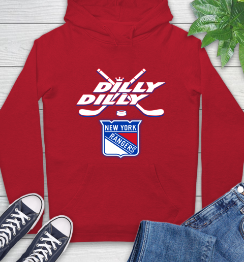 NHL New York Rangers Dilly Dilly Hockey Sports Hoodie 10