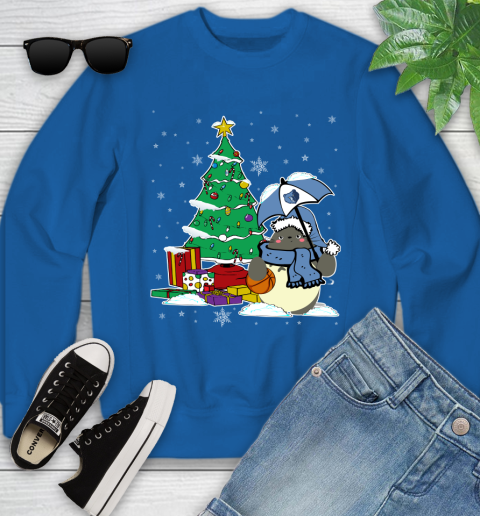 Memphis Grizzlies NBA Basketball Cute Tonari No Totoro Christmas Sports Youth Sweatshirt 7