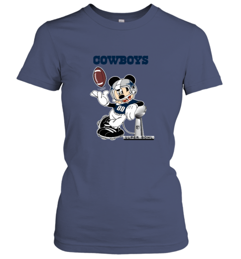 Mickey Mouse And Minnie Mouse Dallas Cowboys Halloween Shirt