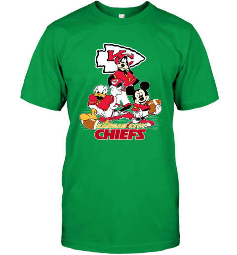 Kansas City Chiefs Slogan Chiefs Kingdom Mickey Mouse T-Shirt - T-shirts  Low Price