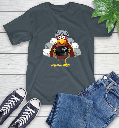 Los Angeles Kings Turkey Thanksgiving Day T-Shirt 9