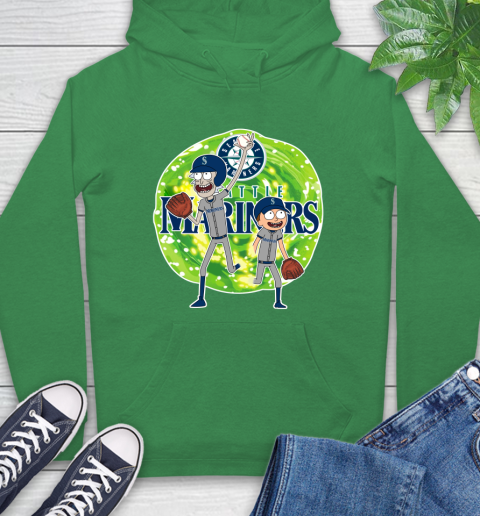 MLB Seattle Mariners Rick And Morty Baseball Sports Hoodie 8