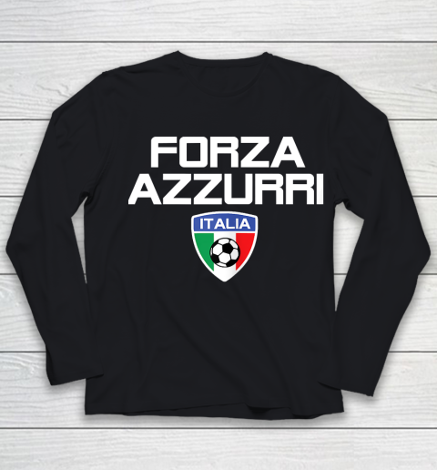 Italy Soccer Jersey 2020 2021 Euro Italia Football Team Forza Azzurri Youth Long Sleeve