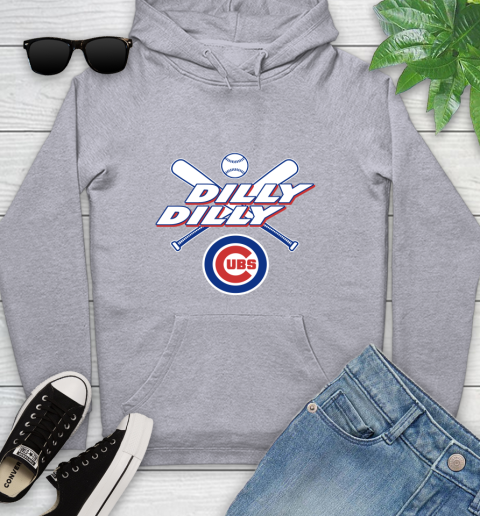 MLB Chicago Cubs Dilly Dilly Baseball Sports Youth Hoodie 6