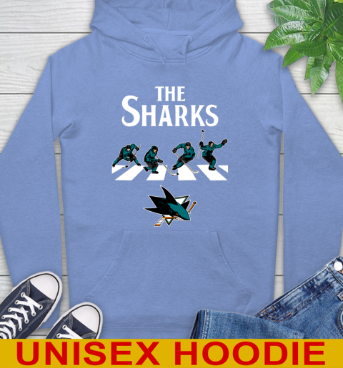 NHL Hockey San Jose Sharks The Beatles Rock Band Shirt Hoodie 11