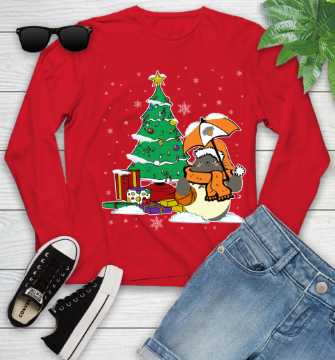 New York Knicks NBA Basketball Cute Tonari No Totoro Christmas Sports Youth Long Sleeve 11