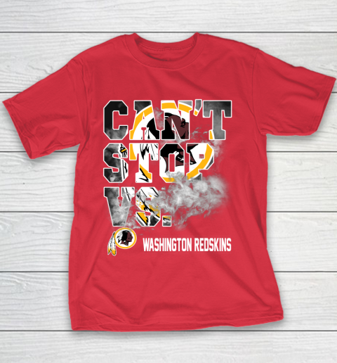 NFL Washington Redskins Can't Stop Vs Youth T-Shirt 7