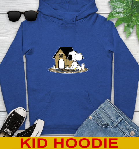NHL Hockey Vegas Golden Knights Snoopy The Peanuts Movie Shirt Youth Hoodie 10