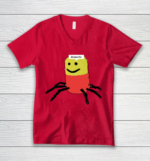 Despacito Target Spider V-Neck T-Shirt 3