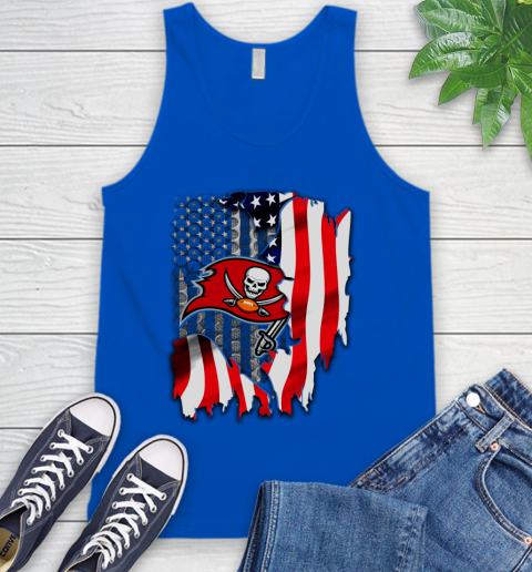 Tampa Bay Buccaneers NFL Football American Flag Tank Top 4