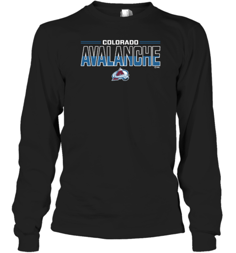 Colorado Avalanche Champion Tri-Blend Long Sleeve T-Shirt