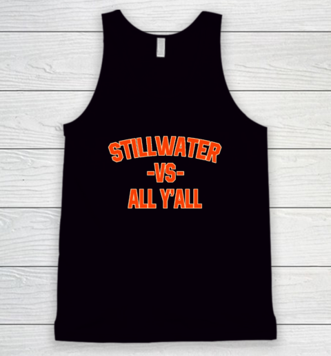 Joe Girardi Wearing Stillwater VS All Y'all Shirt Tank Top