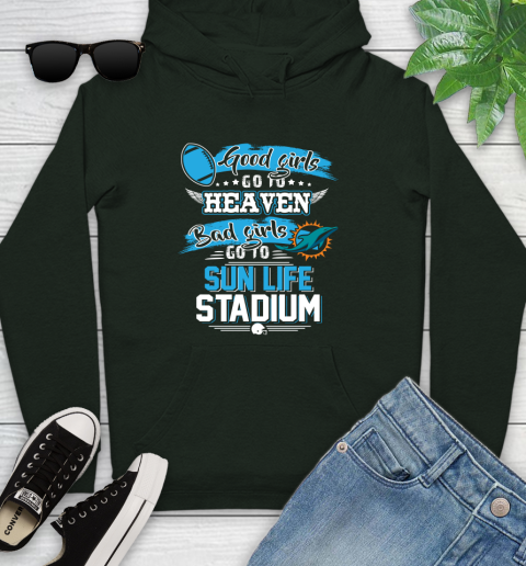 Miami Dolphins NFL Bad Girls Go To Sun Life Stadium Shirt Youth Hoodie 14