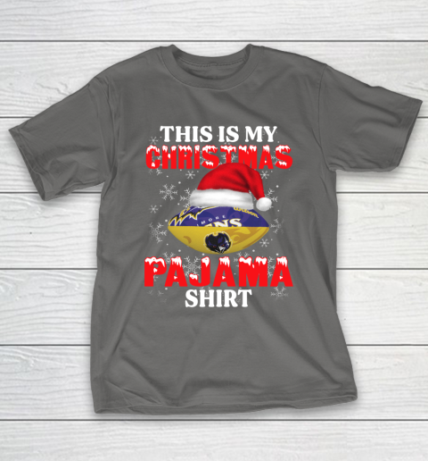 Baltimore Ravens This Is My Christmas Pajama Shirt NFL T-Shirt 8