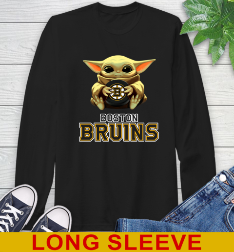NHL Hockey Boston Bruins Star Wars Baby Yoda Shirt 59