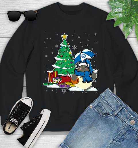 Philadelphia 76ers NBA Basketball Cute Tonari No Totoro Christmas Sports Youth Sweatshirt