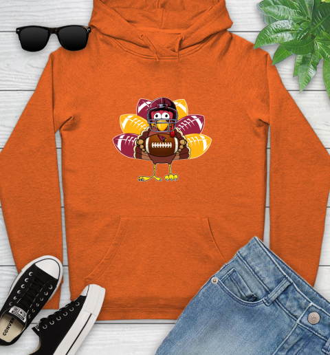 Arizona Cardinals Turkey Thanksgiving Day Youth Hoodie 5