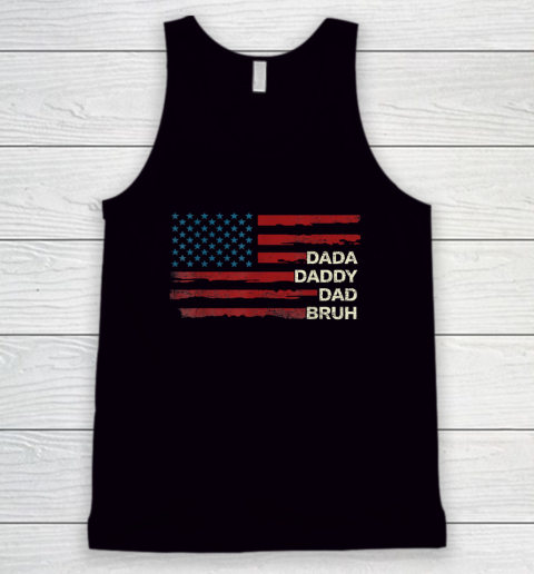 Dada Daddy Dad Bruh Happy Funny Fathers Day 2023 Tank Top