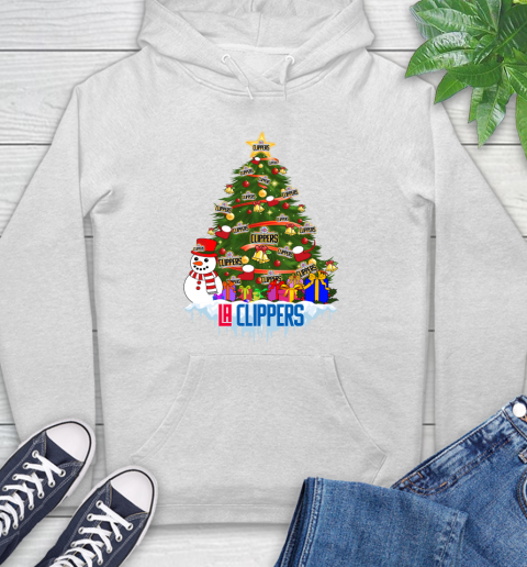 LA Clippers Merry Christmas NBA Basketball Sports Hoodie