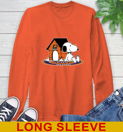 NBA Basketball Phoenix Suns Snoopy The Peanuts Movie Shirt Long Sleeve T-Shirt 5
