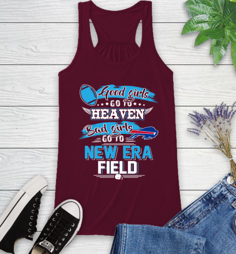 Buffalo Bills NFL Bad Girls Go To New Era Field Shirt Racerback Tank 2