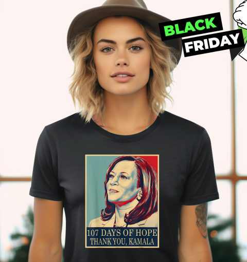 107 Days of Hope Thank You Kamala Women's T-Shirt