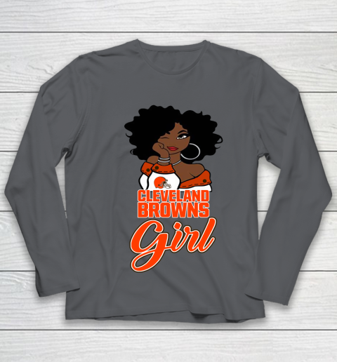 Cleveland Browns Girl NFL Youth Long Sleeve 8