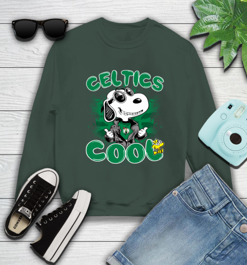 NBA Basketball Boston Celtics Cool Snoopy Shirt Sweatshirt 12