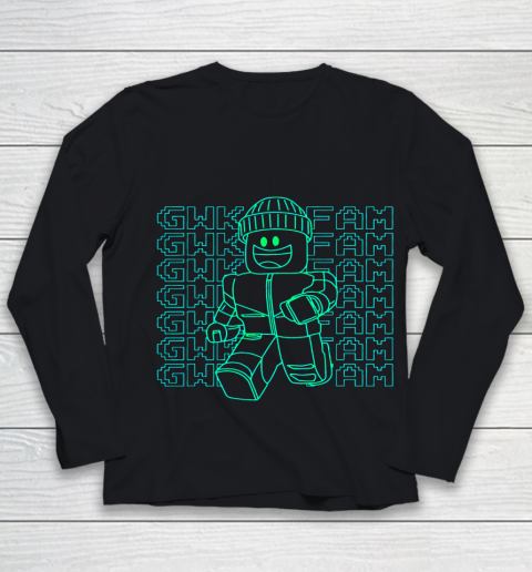 Gaming Tee For Gamer With Kev Style Youth Long Sleeve